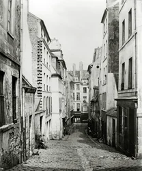 Rue du Bon-Puits, von der Rue Traversine, Paris, 1858-78
